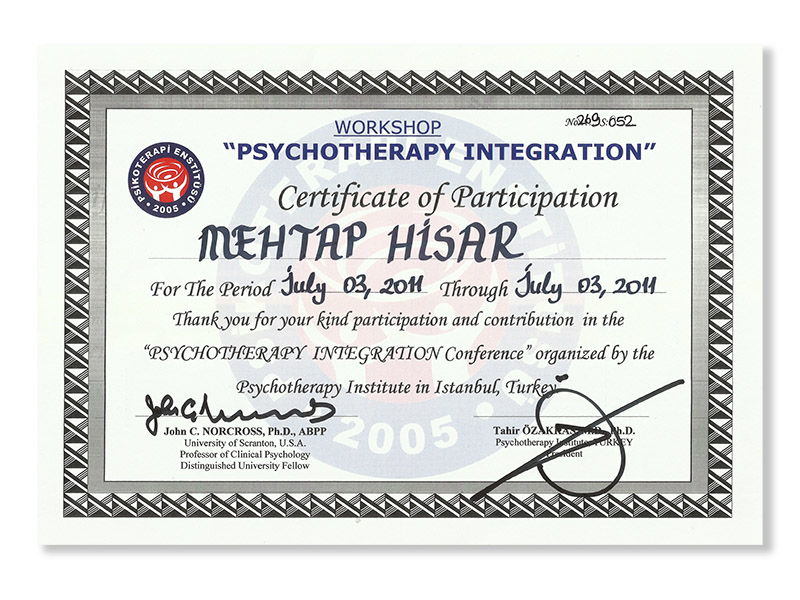 PSYCHOTHERAPY INTEGRATION Conference